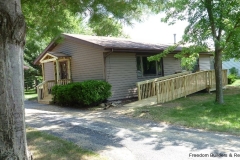 ADA Wheelchair Handicap Ramp With Deck