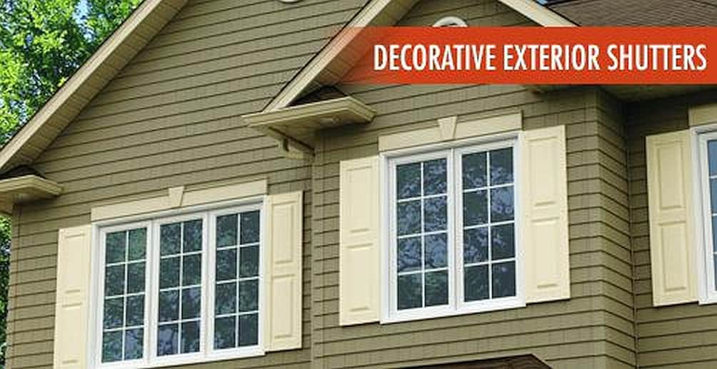 Decorative Shutters To Spruce Up Your House